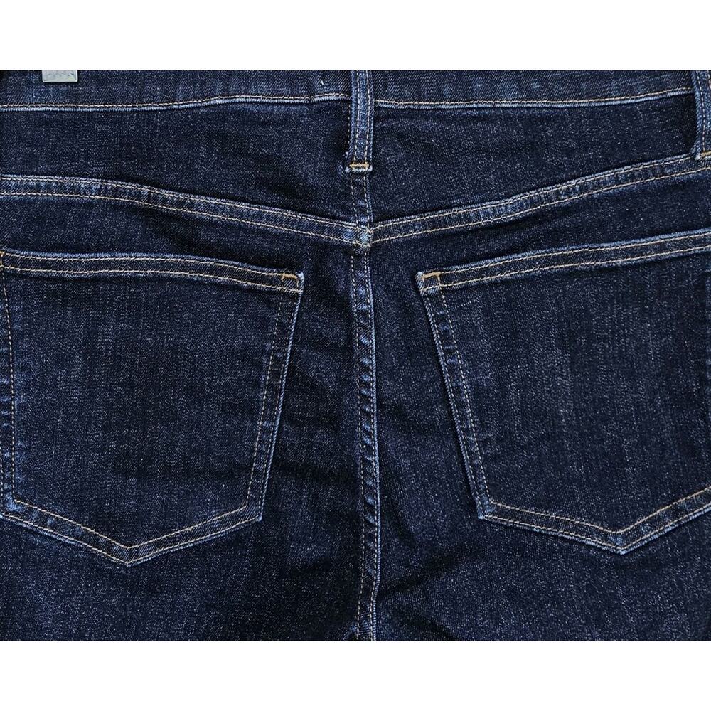 J. CREW Women's Petite 28 28P Vintage Straight Jeans Dark Blue 28 X 25.5 - Picture 6 of 8